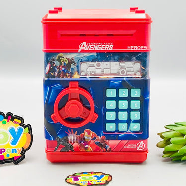 Avengers Secret Code Lock Piggy Bank